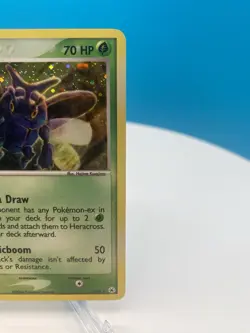 Pokemon TCG Heracross Hidden Legends Holo Card 7/101 - NM *Possible Holo Swirl* - Image 5