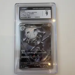 The Pokemon Company Steelix Art Rare Holo CGC 9 M1l Mega Brave 073/063 - Image 1