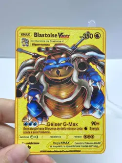 Blastoise VMAX SP350 Pokemon Metal Card-Collectible Gift Display. - Image 3