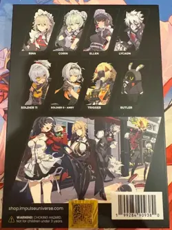 GOLD Zenless Zone Zero Ellen Joe Metal Art Card ZZZ Anime Impulse Series 2 - Image 3