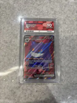 Pokemon Gengar Full Art Temporal Forces 193/163 Ace 10 - Image 1