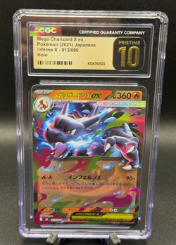 Pokemon Mega Charizard X ex 013/094 INFERNO X - CGC 10 PRISTINE GEM MINT - Image 1