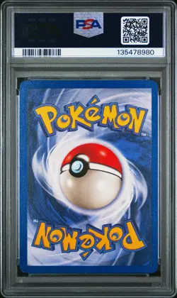 2000 POKEMON ROCKET 1ST ED #22 DARK DRAGONITE PSA 8 - Image 2