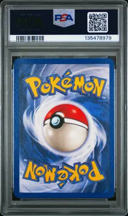2000 POKEMON ROCKET 1ST ED #22 DARK DRAGONITE PSA 8 - Image 2