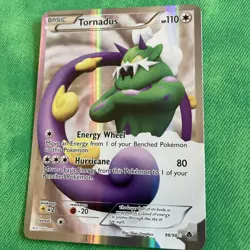 Tornadus Full Art 98/98 Pokemon TCG Black & White Emerging Powers NM Rare - Image 1