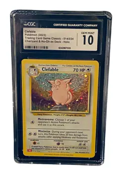 Pokemon Clefable #14 Gem Mint 10 Trading Card Game Classic🔥 (Read Description) - Image 1