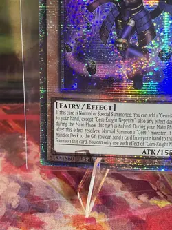 Yu-Gi-Oh! Gem Knight Nephyrim Starlight Secret Rare 1st Edition - Image 5