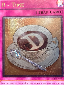 yugioh D - Time EOJ-EN053 Ultimate rare Unlimite Edition near mint - Image 4