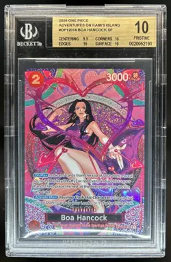 2026 One Piece Adventure on Kami's Island Boa Hancock Special #OP12-014 BGS 10 - Image 1