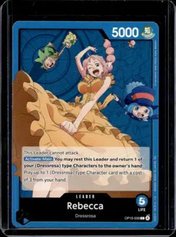 2026 One Piece Adventure on Kami's Island Rebecca Leader #OP15-039 - Image 1