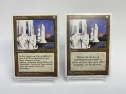 MTG Ivory Tower Set 4th Edition English & French Lot Vintage - Image 1