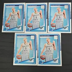 Donruss WNBA Rated Rookie 2025 Paige Bueckers Caitlin Clark 7 Card Lot - Image 2