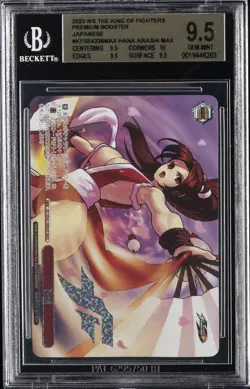 2023 WS THE KING OF FIGHTERS PREMIUM BOOSTER, JAPANESE HANA ARASHI MAX BGS 9.5 - Image 1