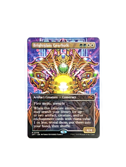Brightglass Gearhulk M 0348 Borderless REGULAR MTG Aetherdrift DFT EN NM/M - Image 1