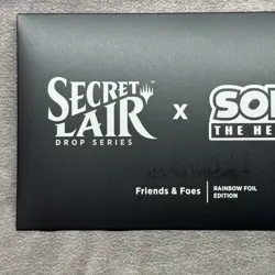 Secret Lair Sonic Friends & Foes Rainbow Foil Edition SLD MTG Sealed NEW - Image 3
