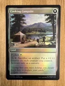 Sidequest: Catch a Fish Final Fantasy Foil MTG NM - Image 2