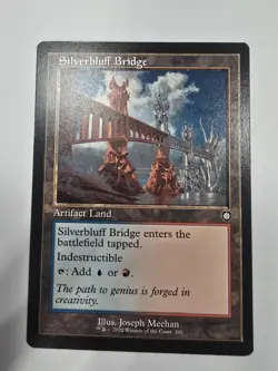 Silverbluff Bridge (Retro Frame) Commander: the Brothers' War Regular Mtg - Image 1