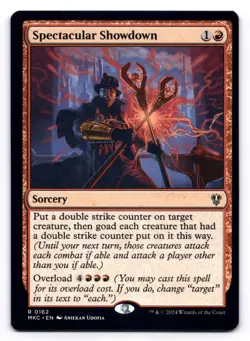 Spectacular Showdown NM Commander: Murders at Karlov Manor 0162 MTG Regular - Image 1