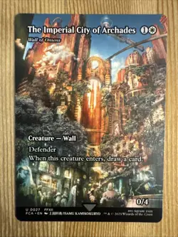 The Imperial City of Archades (Borderless) - MTG - Final Fantasy - NM - Image 1