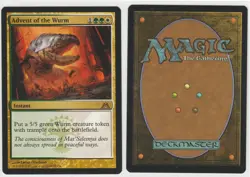 Advent of the Wurm - Dragon's Maze LP Magic: The Gathering MTG - Image 1
