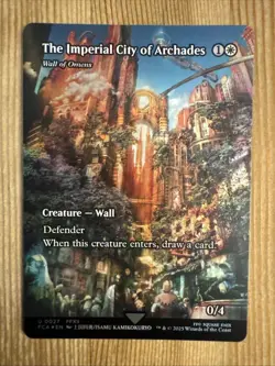 The Imperial City of Archades (Borderless Foil) - MTG - Final Fantasy - NM - Image 1