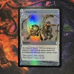 Static Orb Future Sight Mystery Booster 2 Foil MTG Magic The Gathering NM - Image 1