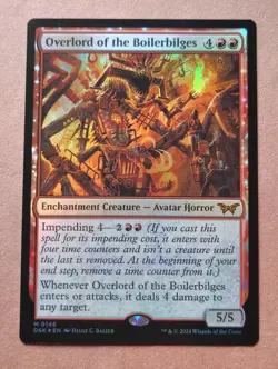 1x Overlord of the Boilerbilges FOIL **NEAR MINT** **UNPLAYED** MTG - Image 1