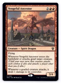 Vengeful Ancestor NM Commander: Murders at Karlov Manor 0163 MTG Regular - Image 1