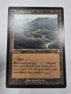 Ash Barrens (Retro Frame) Commander: the Brothers' War Regular Mtg - Image 1