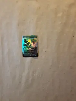 MTG Magic Commander Masters X1 BORDERLESS FOIL Ohran Frostfang (NM/MINT) - Image 1