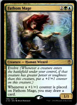 Fathom Mage Commander Legends MTG NM - Image 1