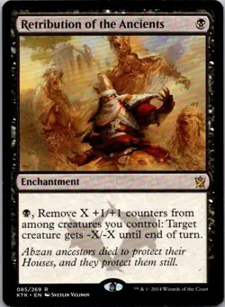 Retribution of the Ancients Khans of Tarkir MTG LP - Image 1