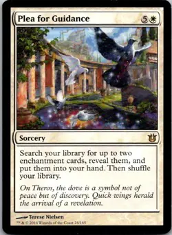 Plea for Guidance Born of the Gods MTG LP - Image 1