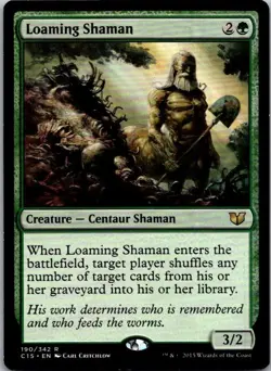 Loaming Shaman Commander 2015 MTG LP - Image 1