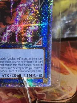 Yugioh Unchained Soul Lord of Yama (Quarter Century Secret Rare) - Duelist Nexus - Image 5