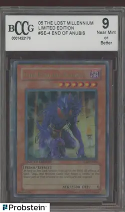 2005 Yu-Gi-Oh! The Lost Millennium TLM-ENSE4 The End of Anubis BCCG 9 - Image 1