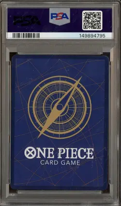 2025 One Piece OP13 EN #118 Monkey.D.Luffy Wanted Poster ALT ART PSA 10 - Image 2