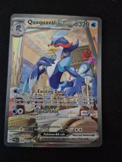 Quaquaval EX 260/193 Pokemon TCG S&V Paldea Evolved Special Illustration Rare - Image 1