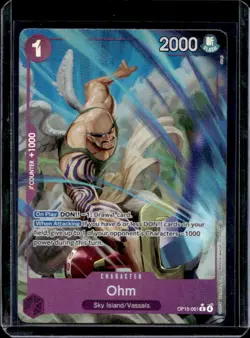 2026 One Piece Adventure on Kami's Island Ohm Alternate Art #OP15-061 - Image 1