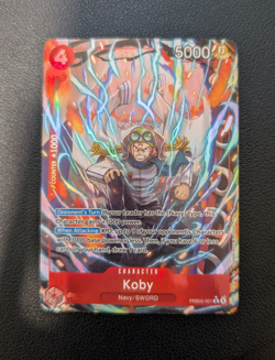 One Piece TCG The Best Vol. 2 PRB-02 - Koby PRB02-001 R (Alt Art) - NM Eng - Image 1