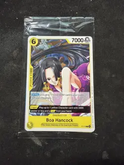 One Piece TCG - Boa Hancock & Luffy Sealed Promo - P-115 - OP15 Release Event - Image 1