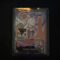 One Piece TCG OP15 -EB04 Jewelry Bonney Leader Alt Art EB04-001 NM - Image 1