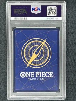 2023 One Piece TCG Japanese Kingdoms Of Intrigue OP04-083 SR Sabo PSA 10 - Image 2