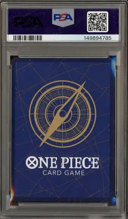 2025 One Piece OP12 EN #037 Dead Man's Game Alternate Art PSA 10 GEM MT - Image 2
