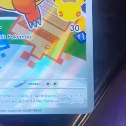 Charmander 038 Promo Holo MEP Stamped Basic 2026 HP 80 Saboteri Pokemon Card - Image 3