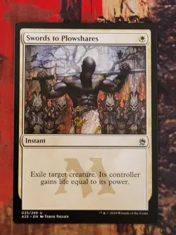 MTG Card: Swords to Plowshares (Masters 25) - Image 1
