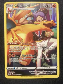 Charizard TG03/TG30 Trainer Gallery Pokemon Card NM Sword & Shield - Image 1
