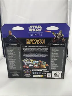 Shadows of the Galaxy Star Wars Unlimited Trading Card Game Two-Player Starter - Image 2