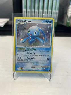 Manaphy Lv.32 8/100 Holo Rare Stormfront Pokemon Card LP/NM - Image 1
