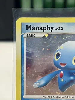 Manaphy Lv.32 8/100 Holo Rare Stormfront Pokemon Card LP/NM - Image 2